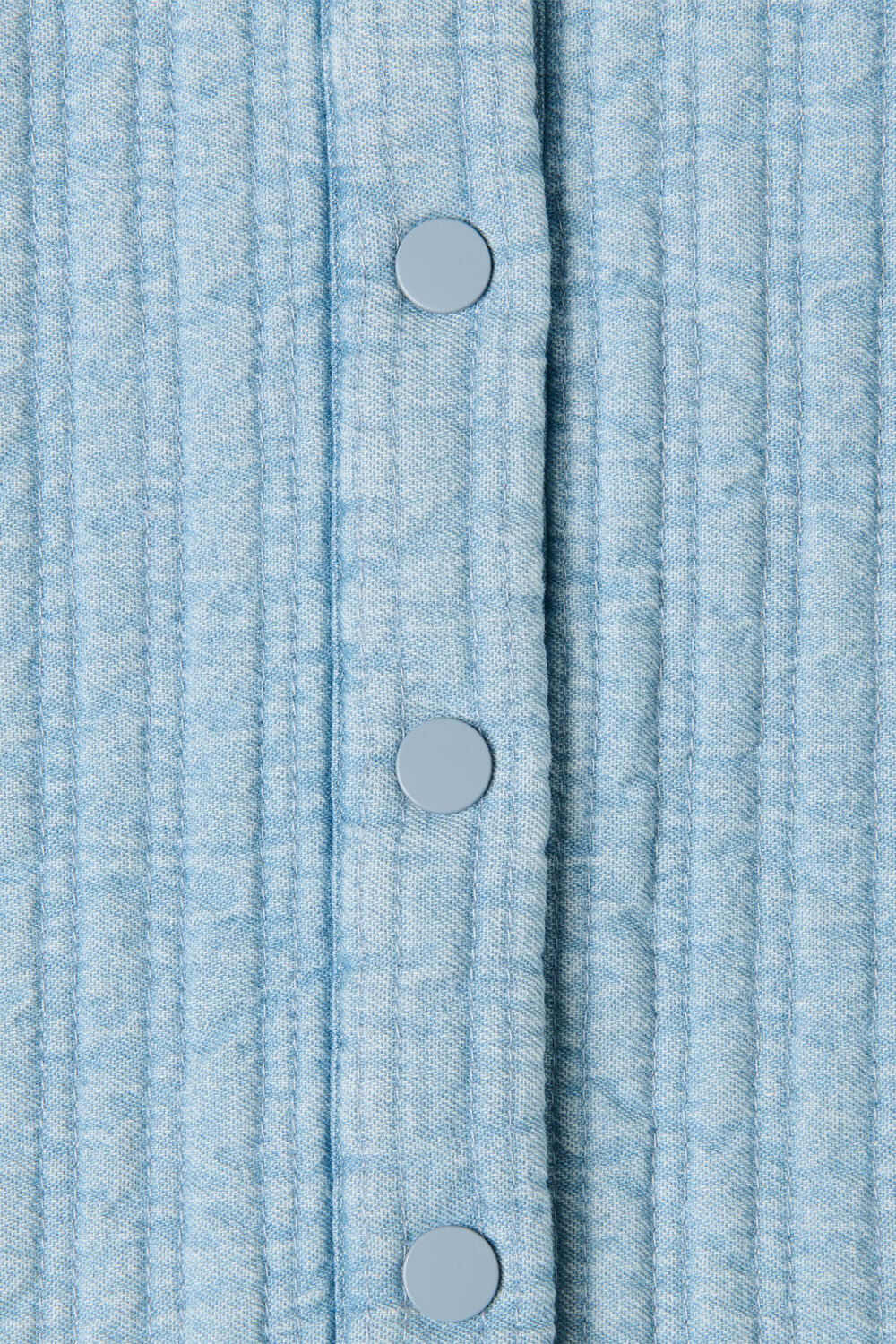 Cotton Quilted Chambray Jacket