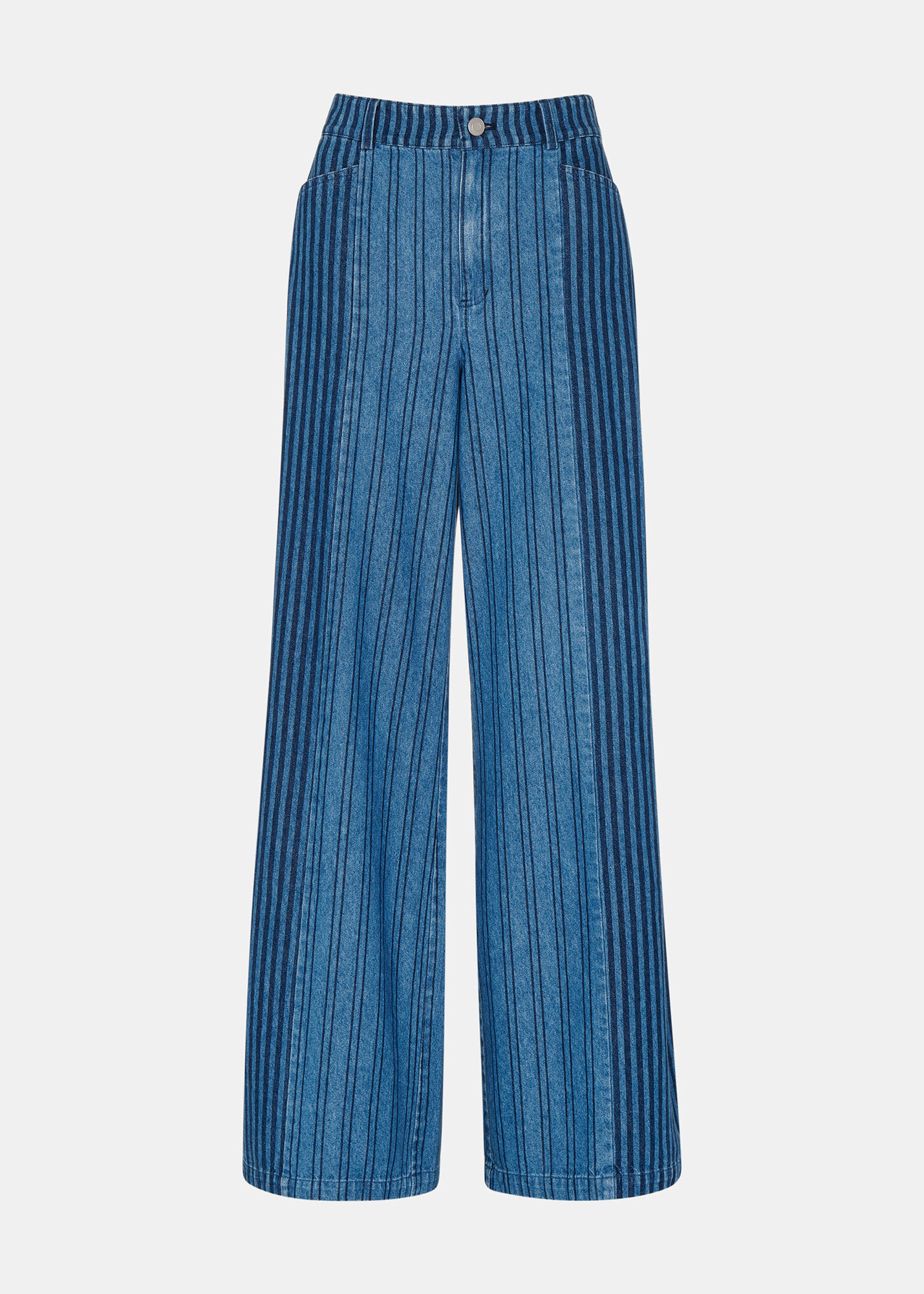 Strip sale jeans pant