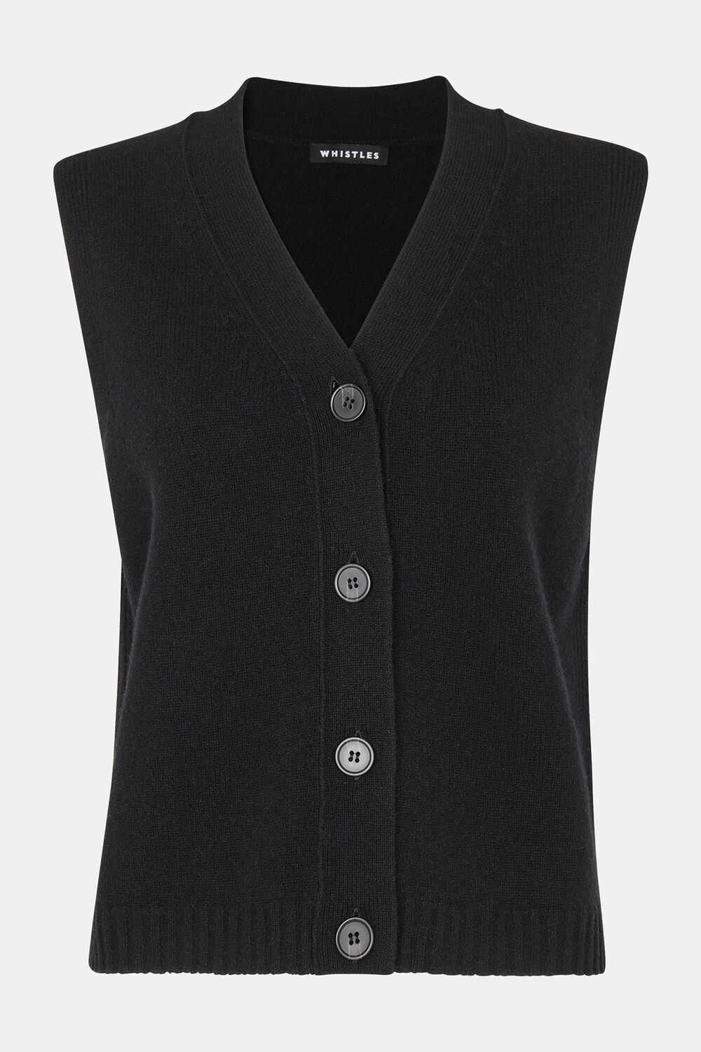 Wool Button Through Tank