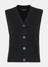 Wool Button Through Tank