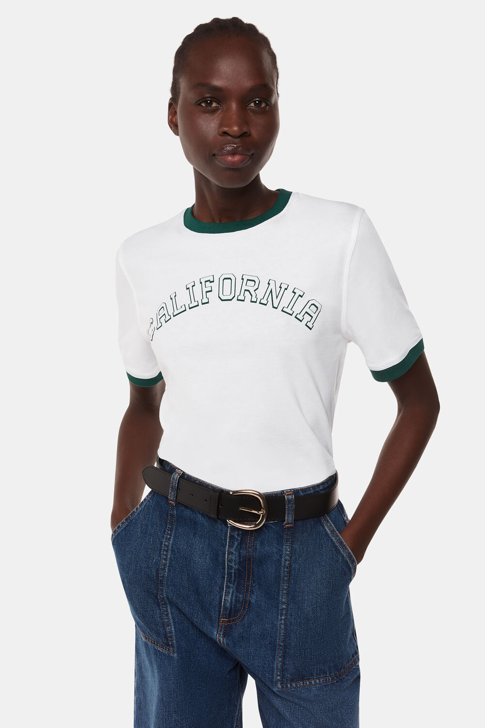 White California Logo Tee
