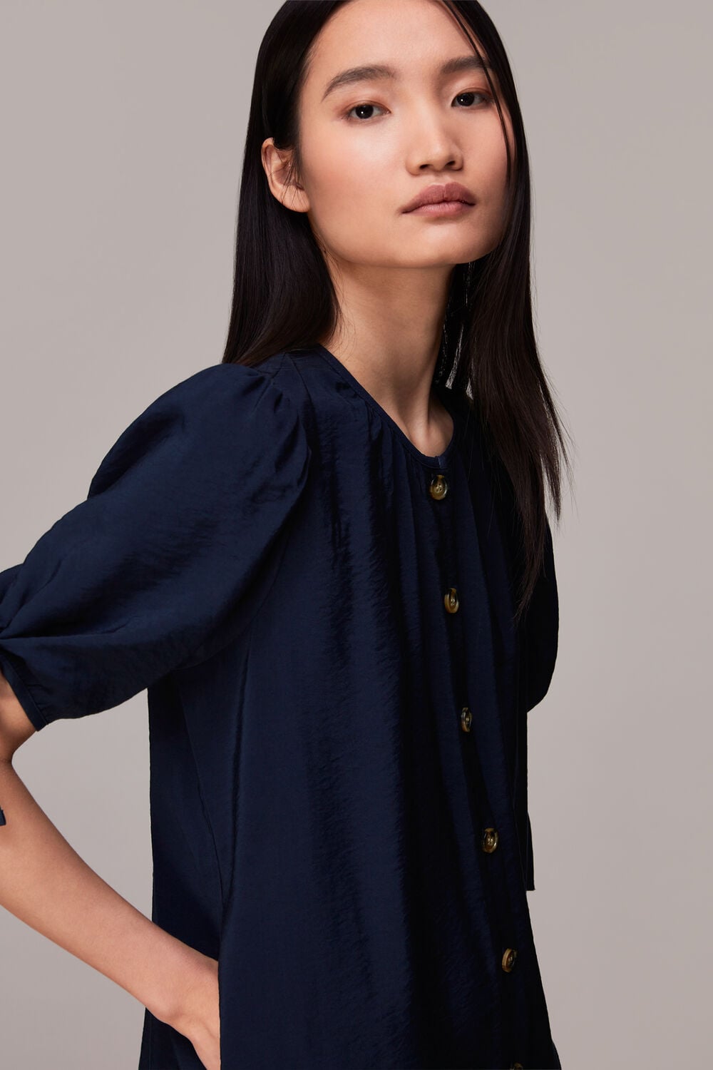 Frankie Button Through Dress