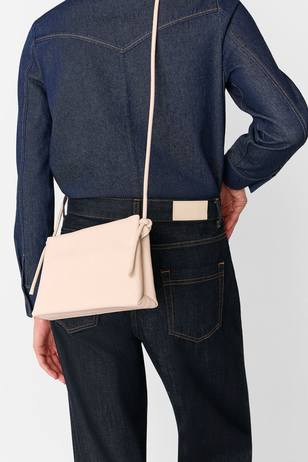 Ivory Amity Triple Pouch Bag