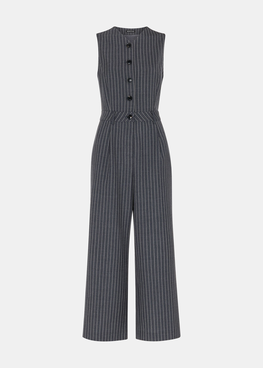 Pinstripe Jumpsuit