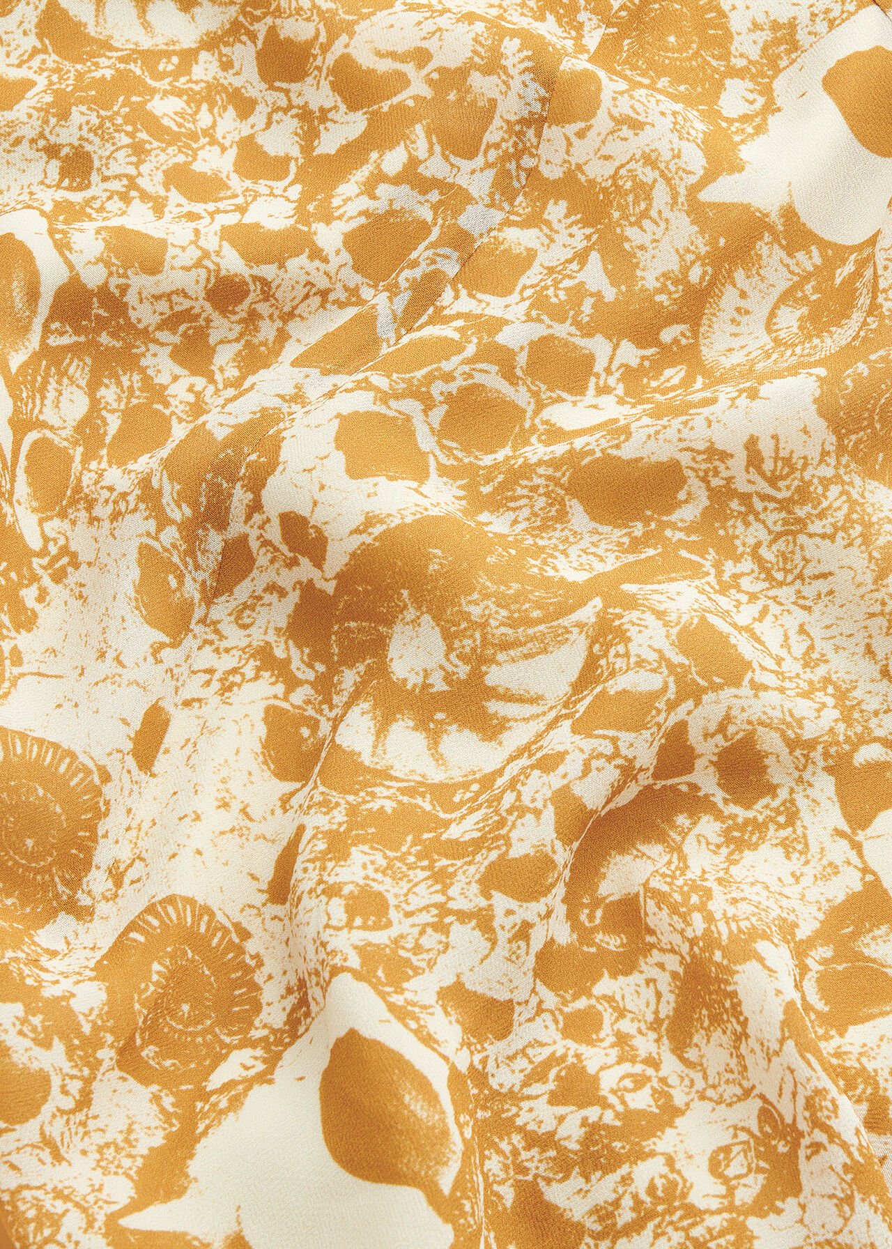 Seashore Print Skirt