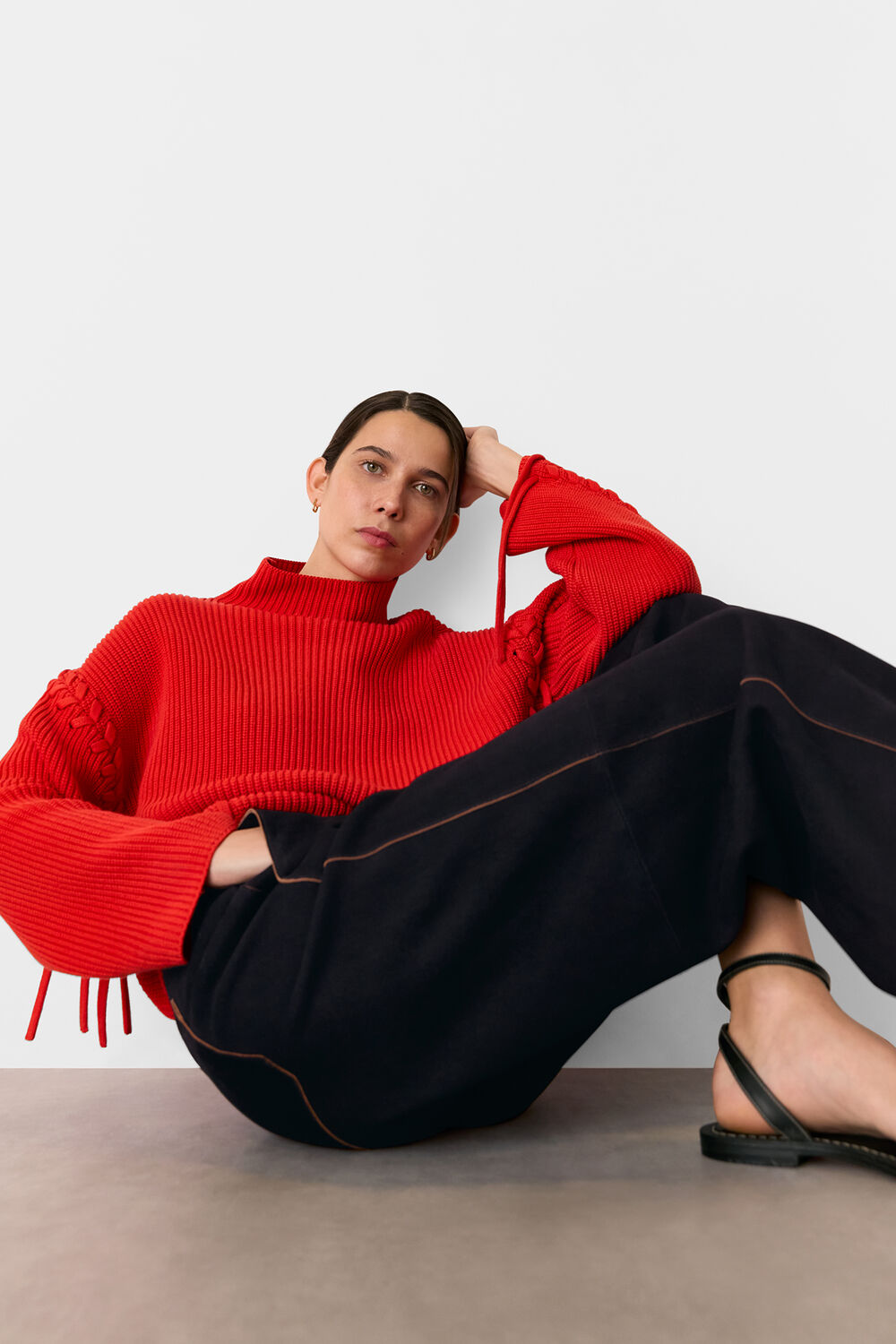 Suede Western Trousers