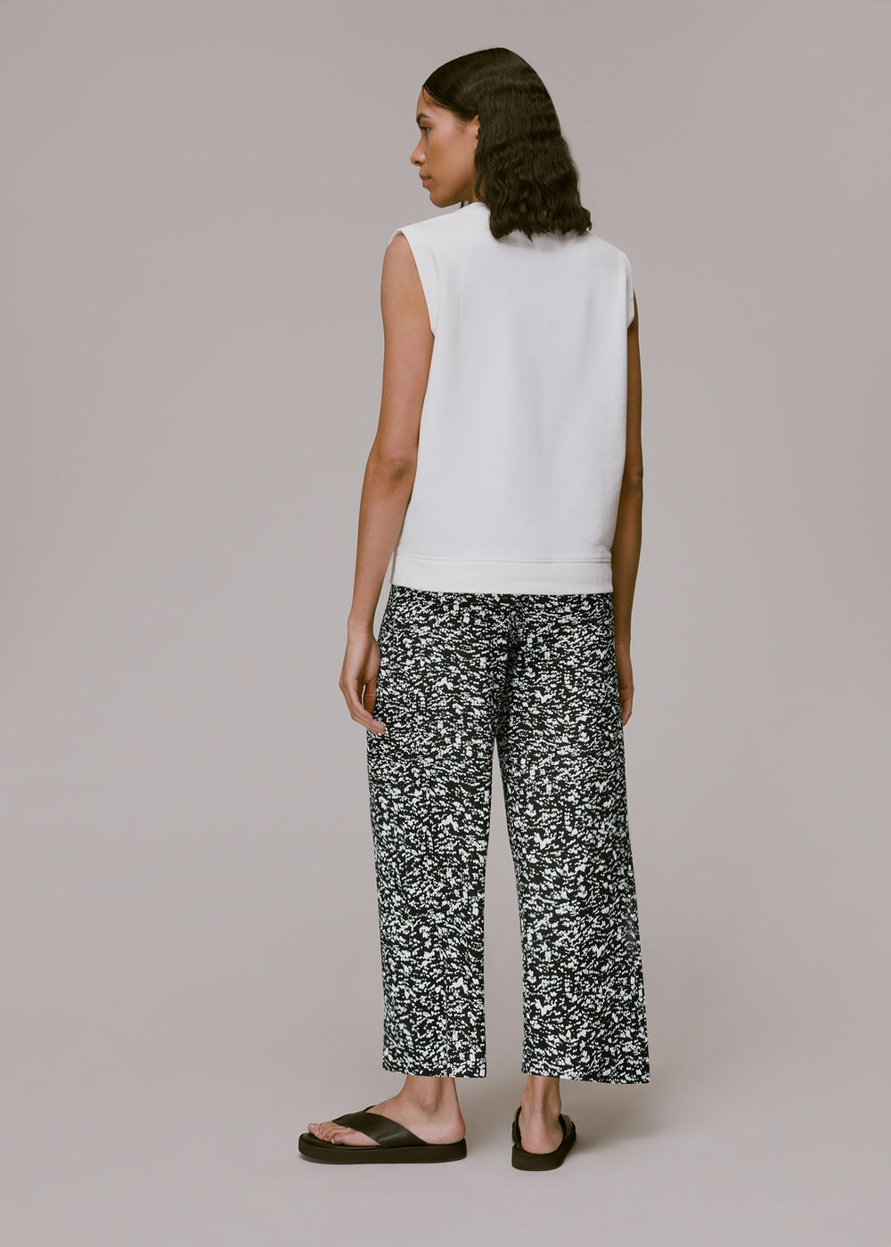 Abstract Smudge Trouser