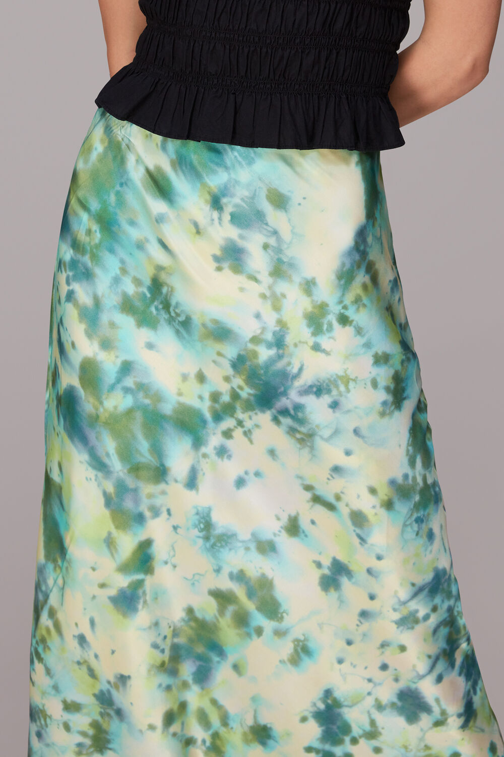 Waterflower Bias Cut Skirt