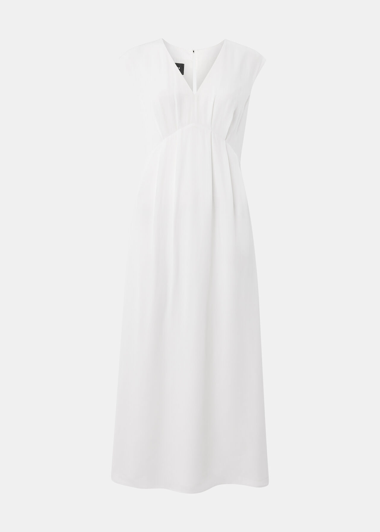 Crepe Sleeveless Midi Dress