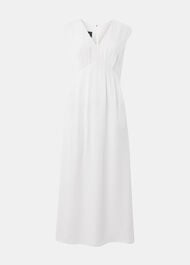 Crepe Sleeveless Midi Dress
