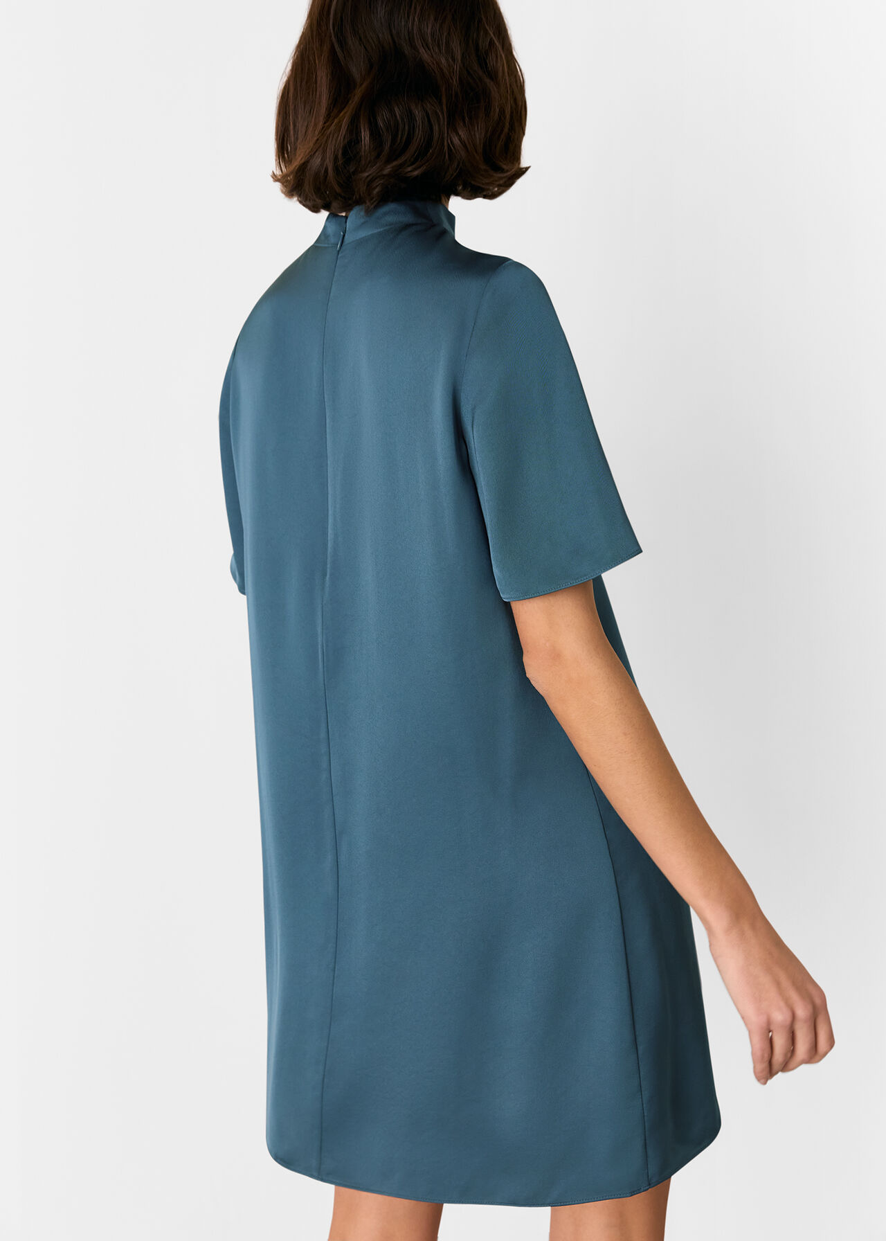 Cara Twist Neck Mini Dress