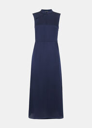 Aria Satin Midi Dress