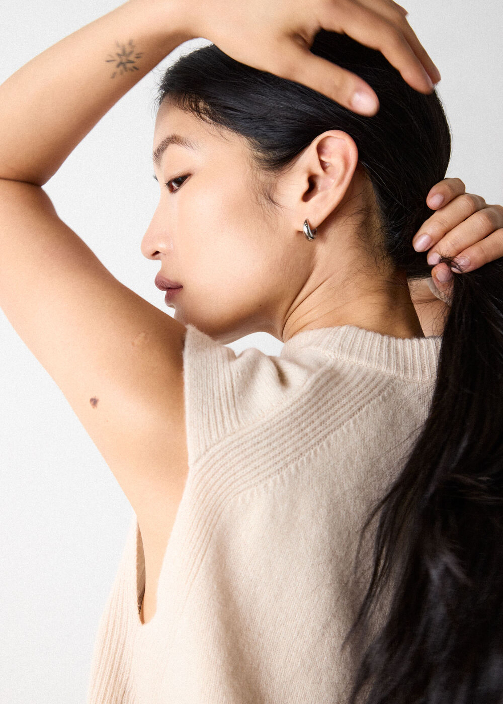 Wool Sleeveless Tank