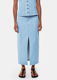 Denim Maxi Skirt