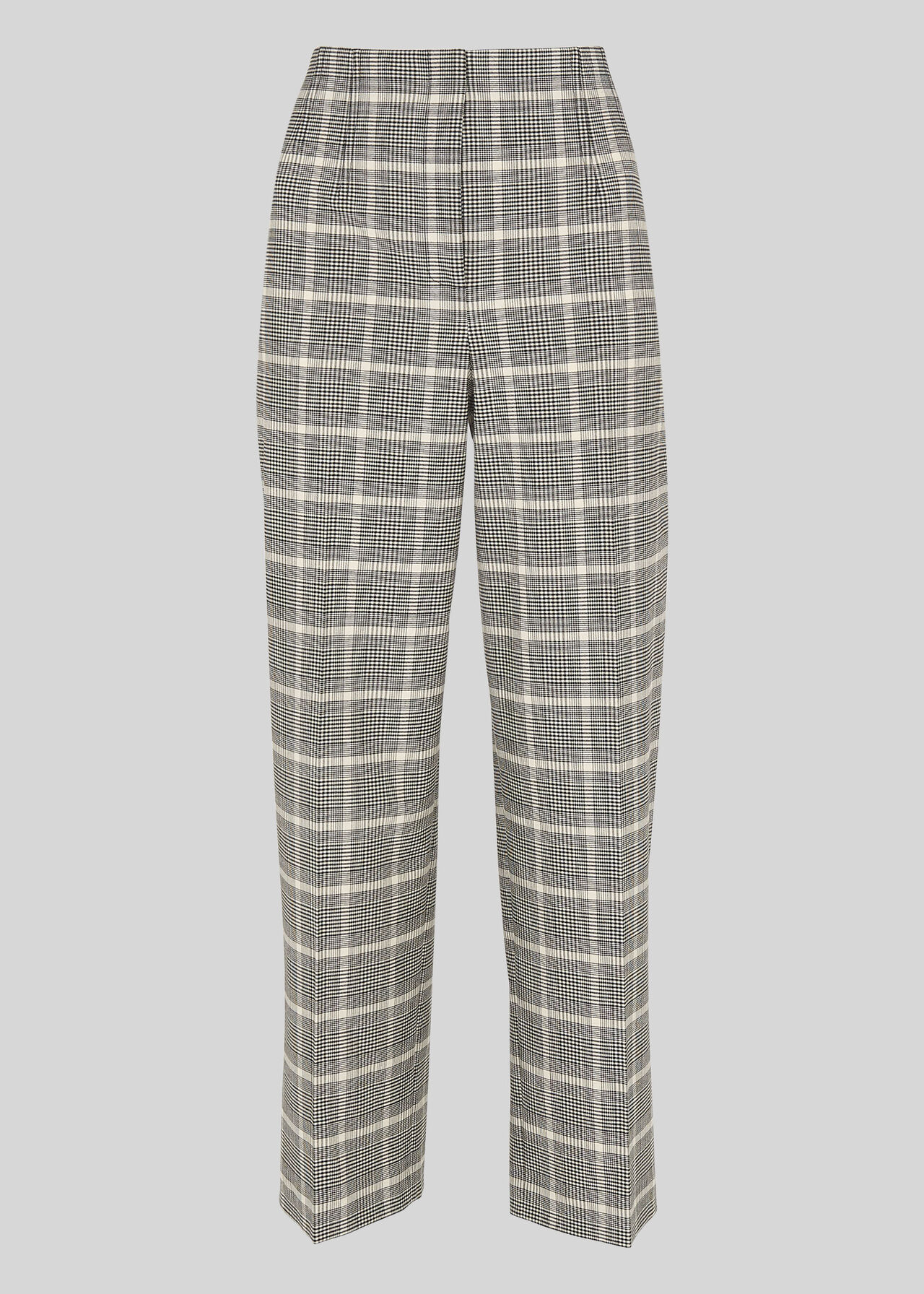 Courtney Check Trouser Black and White