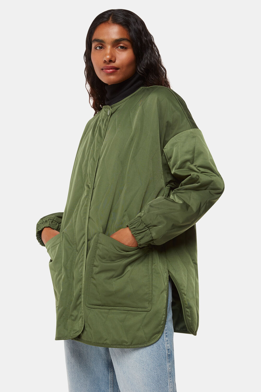 Petite Esther Quilted Coat