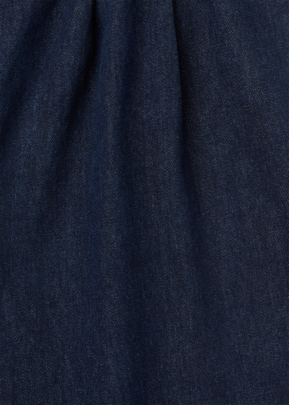 Petite Cotton Wide Leg Pleat Trouser