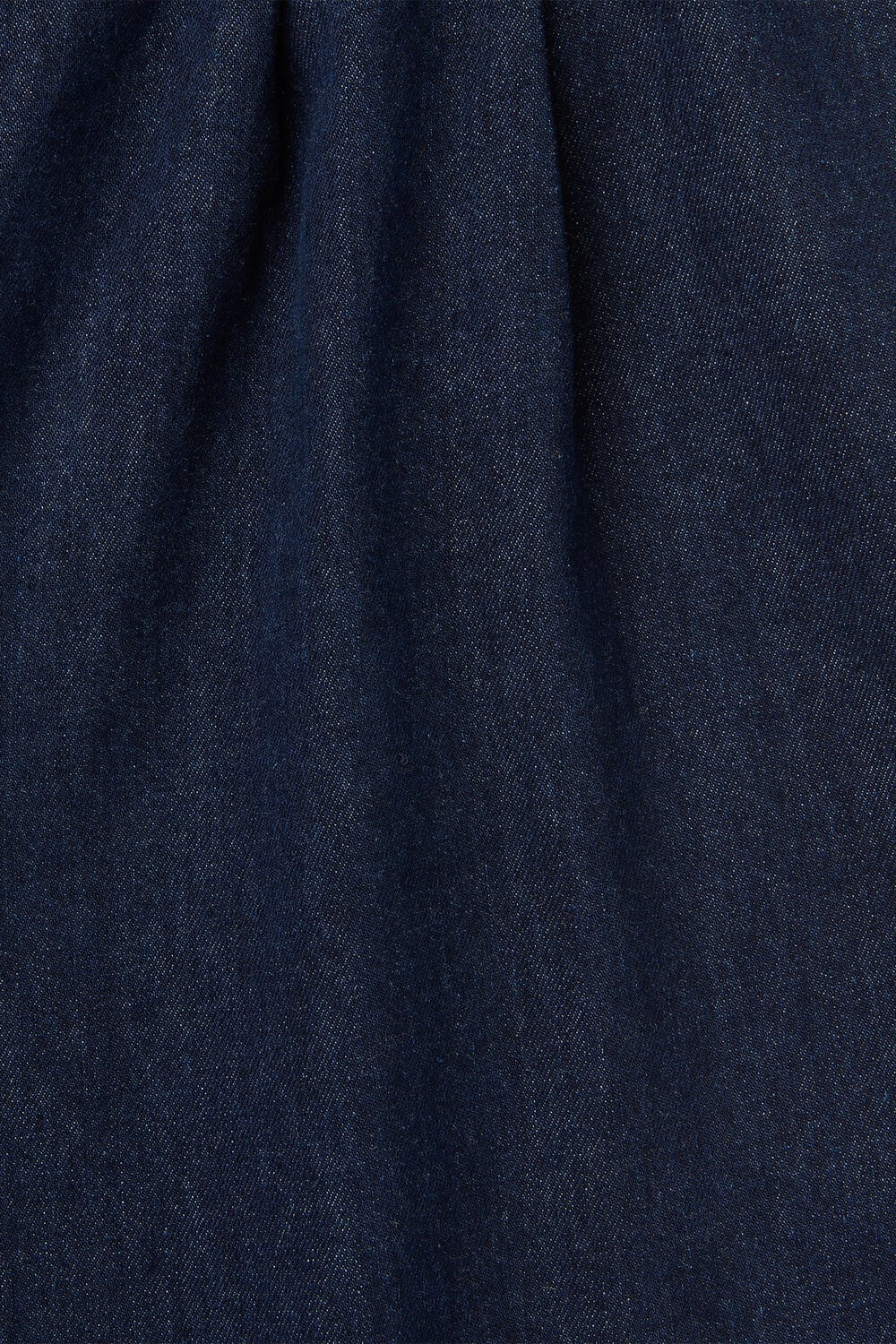 Petite Cotton Wide Leg Pleat Trouser