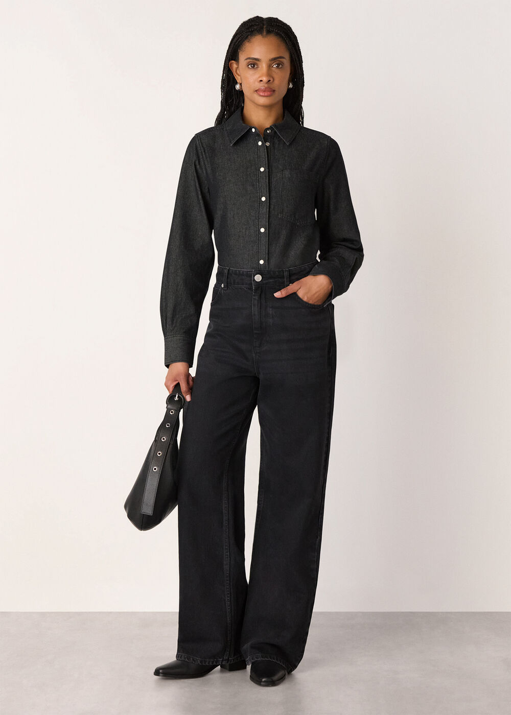 Pocket Detail Cotton Shirt