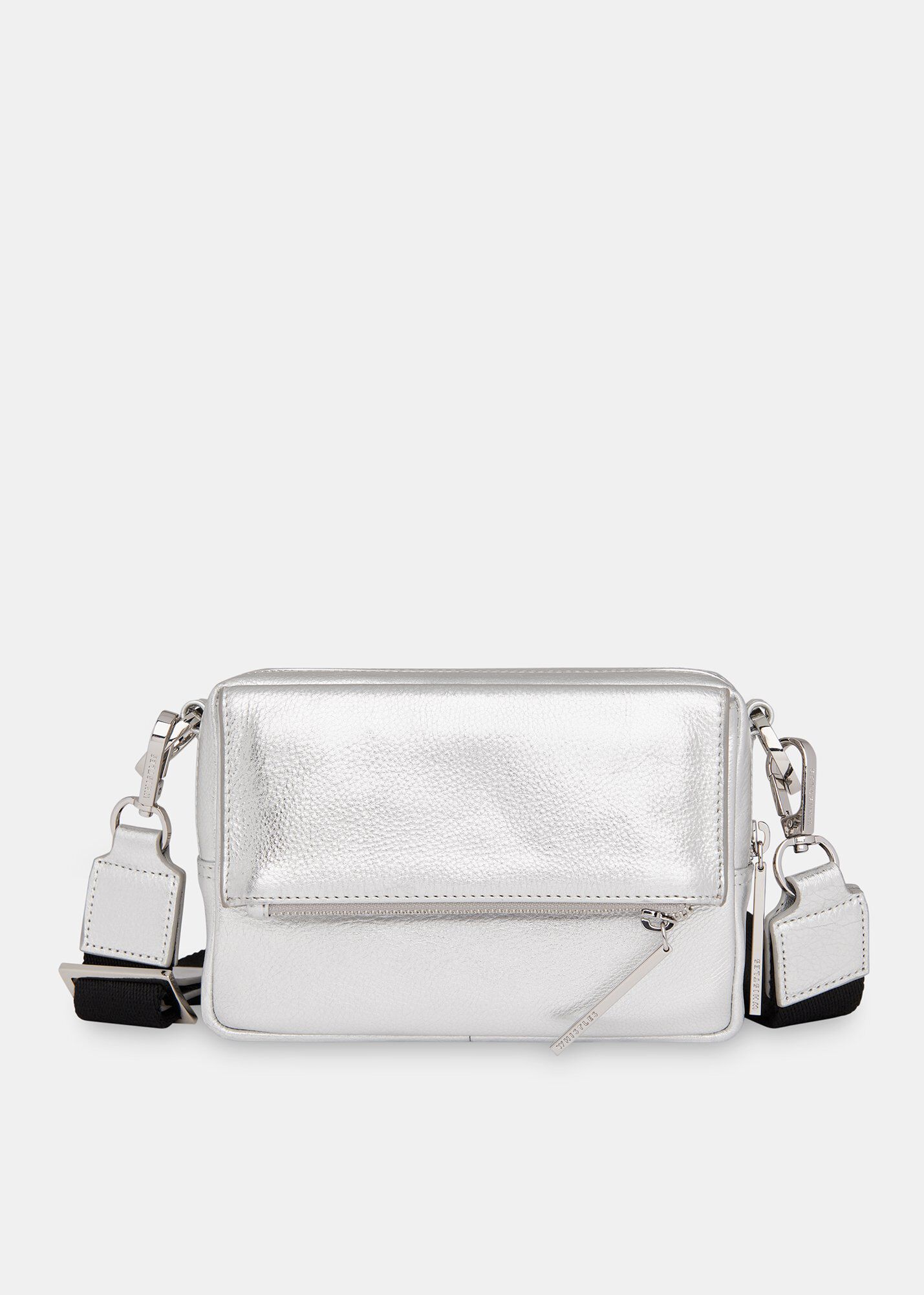 Silver Bibi Crossbody Bag | WHISTLES | Whistles US |