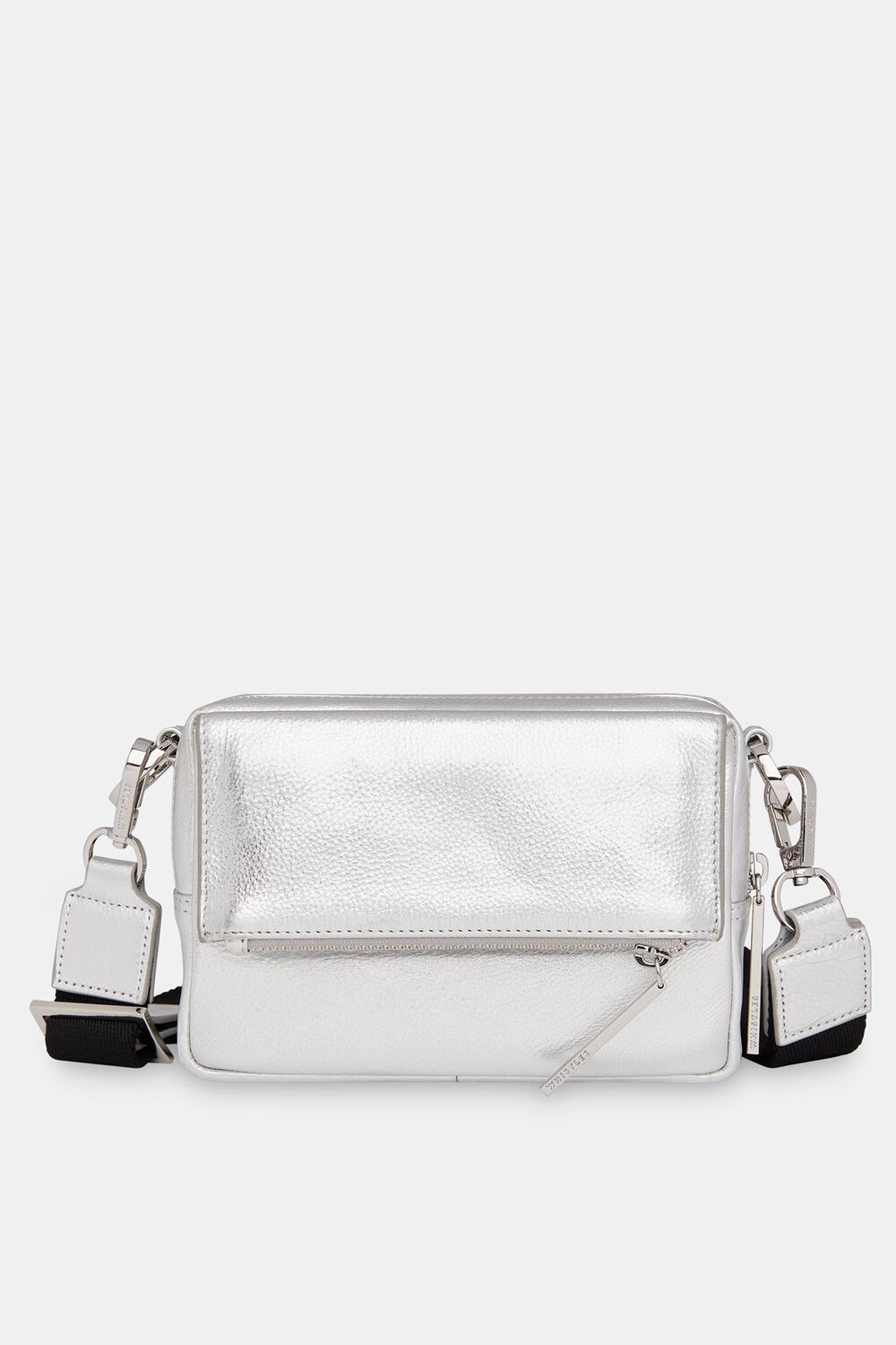 Silver Bibi Crossbody Bag