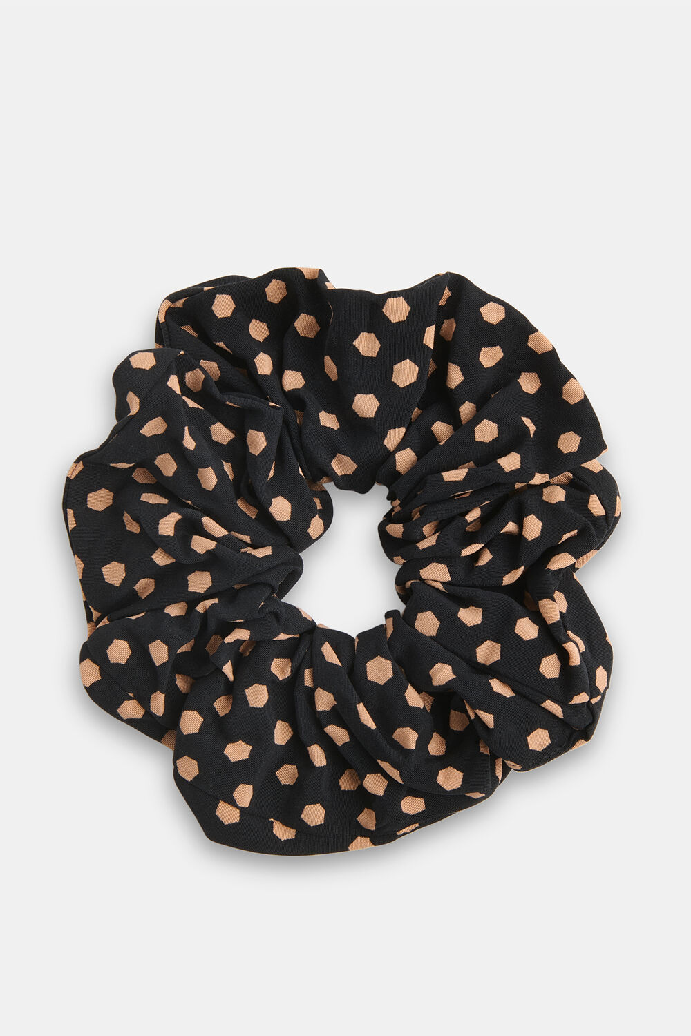 Black Spot Scrunchie