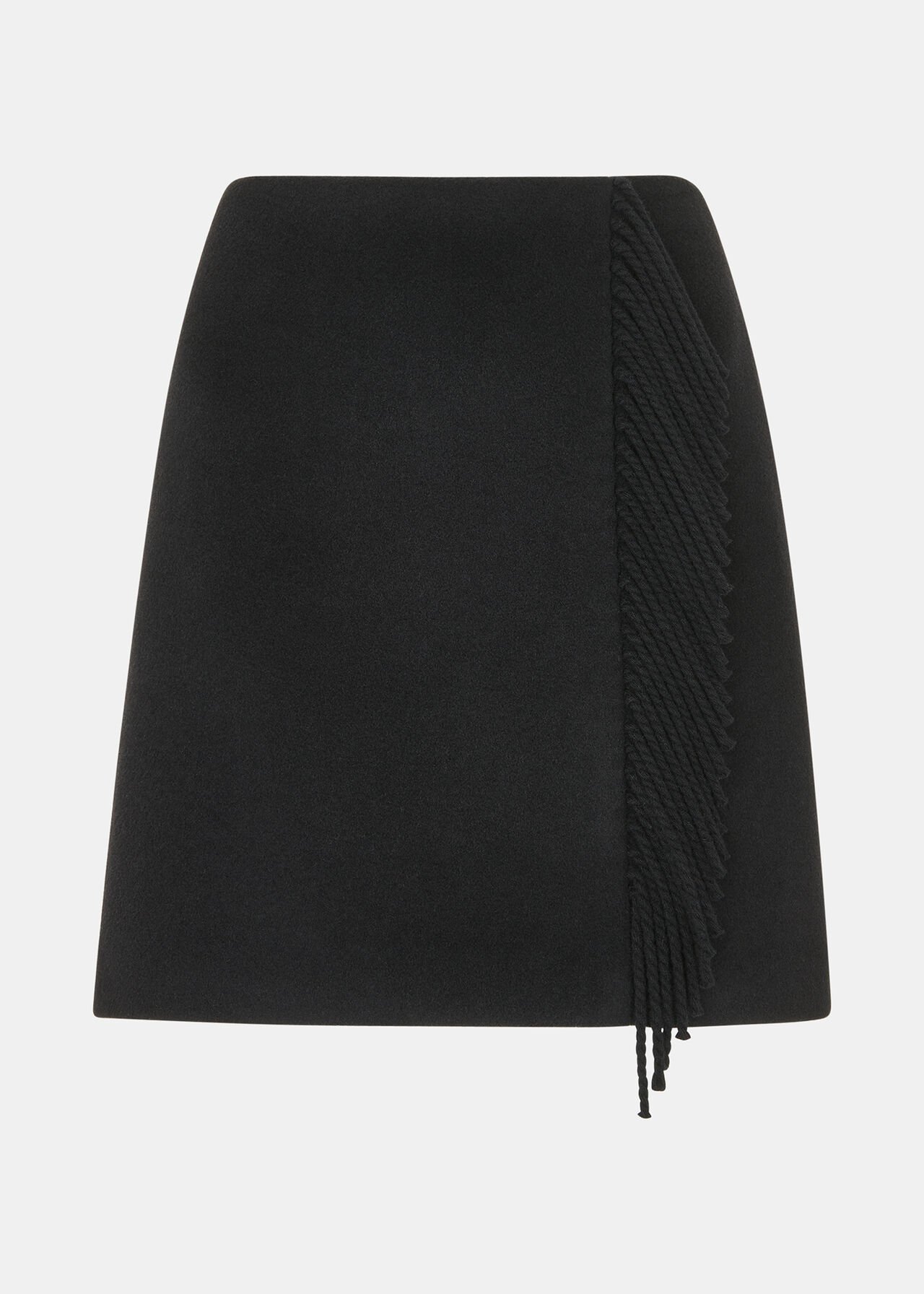 Sadie Wool Fringe Skirt
