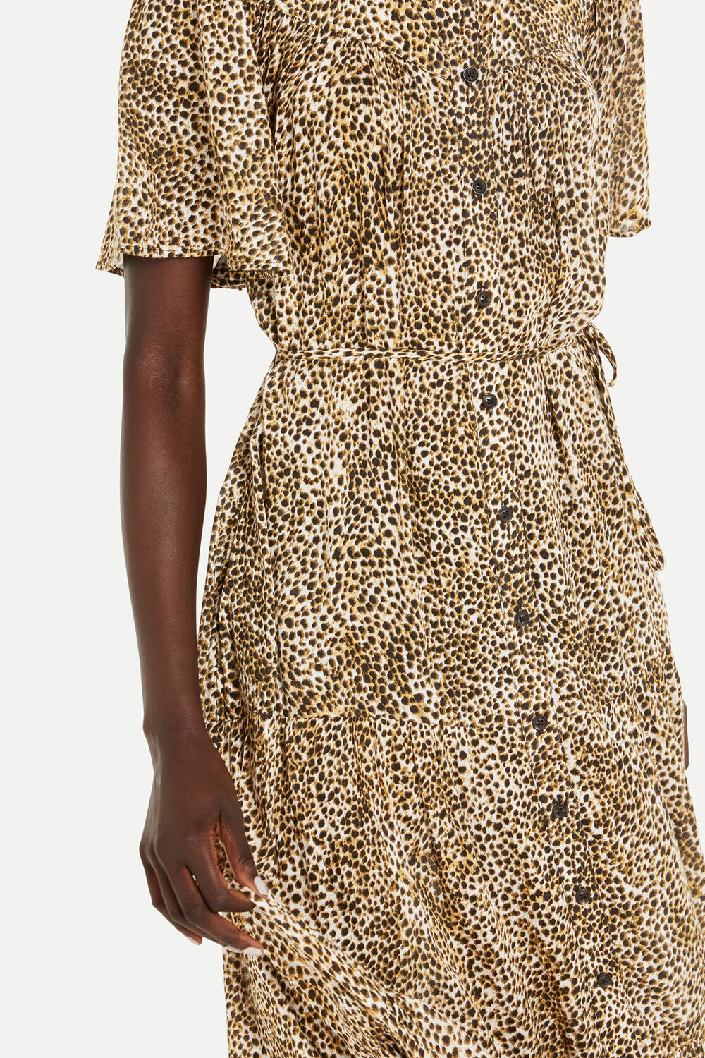 Petite Ink Spot Trapeze Dress