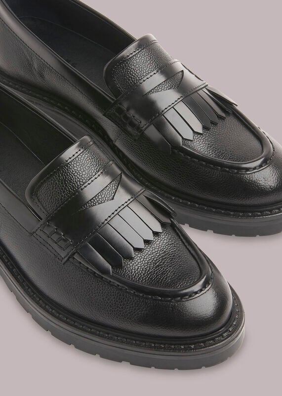 Black Camber Chunky Loafer