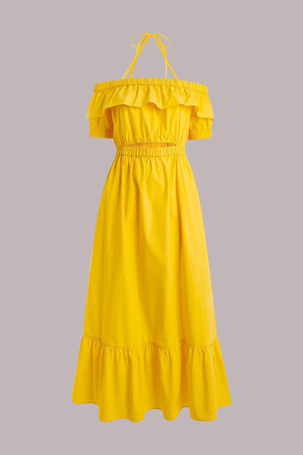 Serena Poplin Bardot Dress
