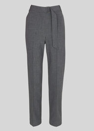 Aliza Belted Check Trouser
