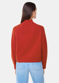 Wool Funnel Neck Knit