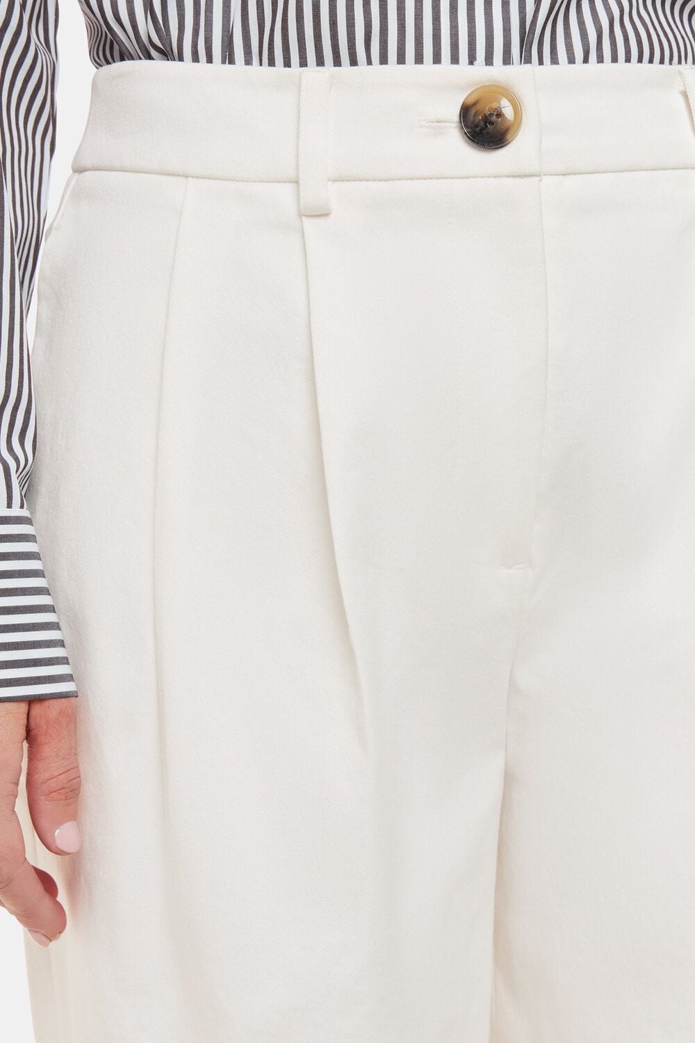 Petite Bethany Barrel Leg Trouser