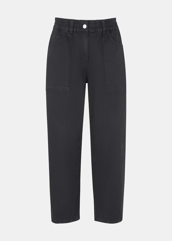 Black Tessa Casual Pants 