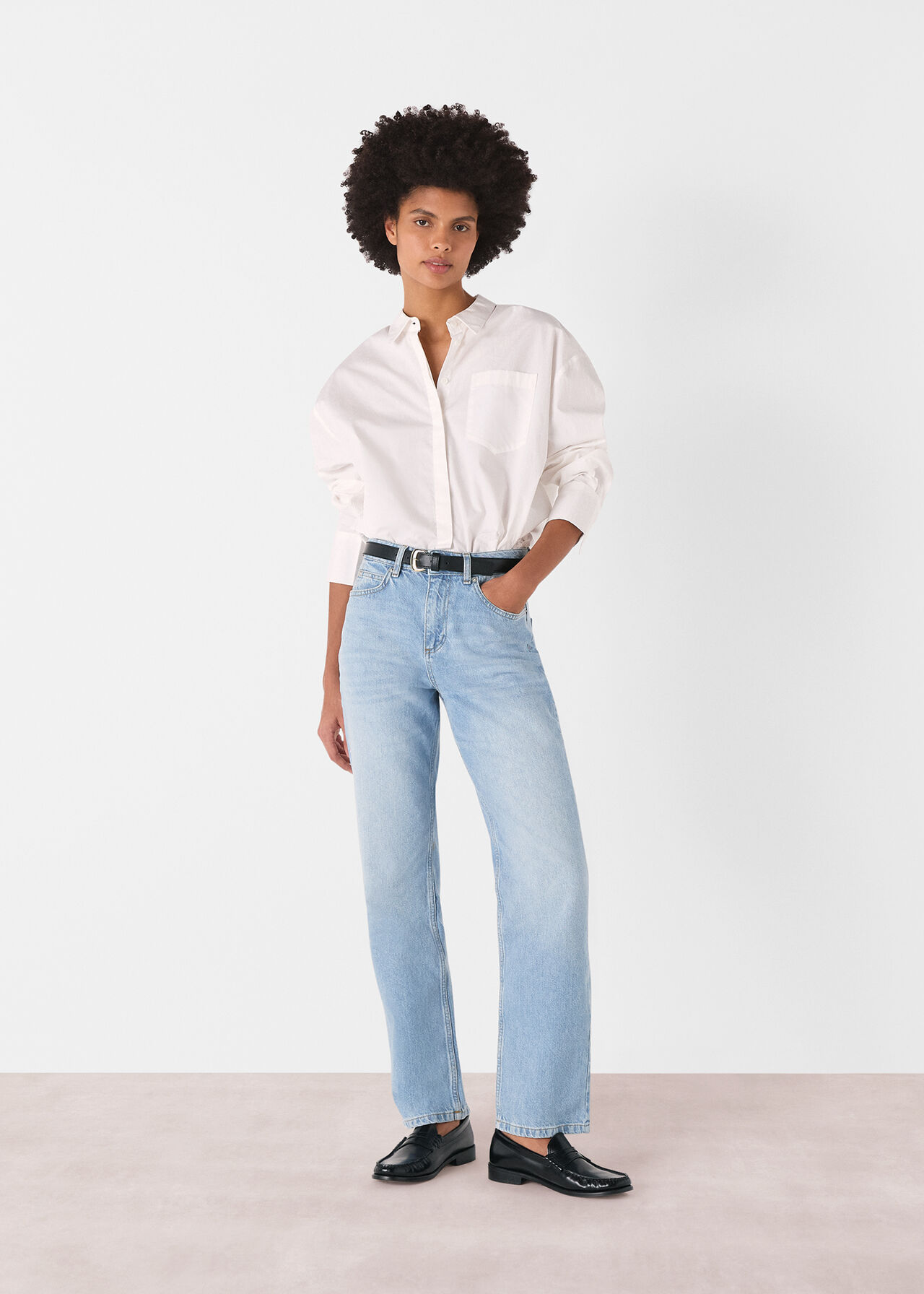 Authentic Column Leg Jean