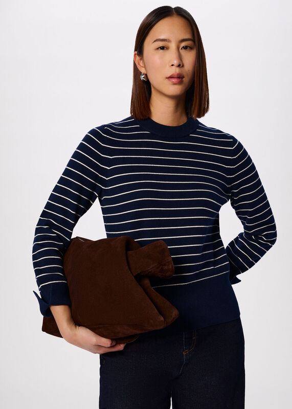 Multicolour Classic Stripe Cotton Knit
