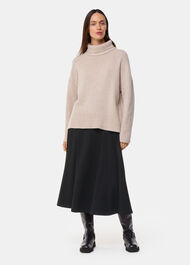 Ponte Full Skirt