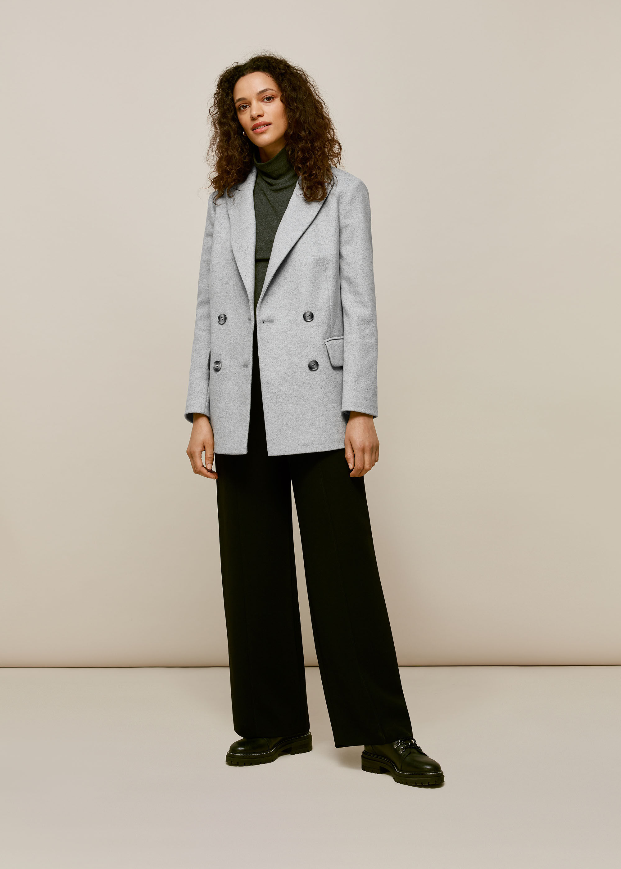 Oversized wool blazer store