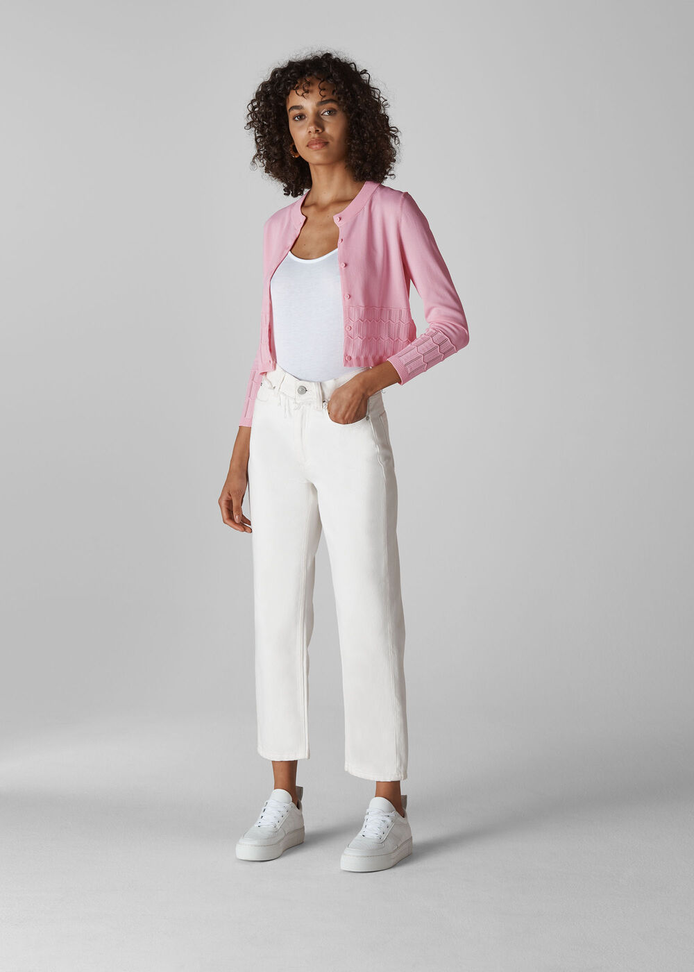 Pointelle Cardigan