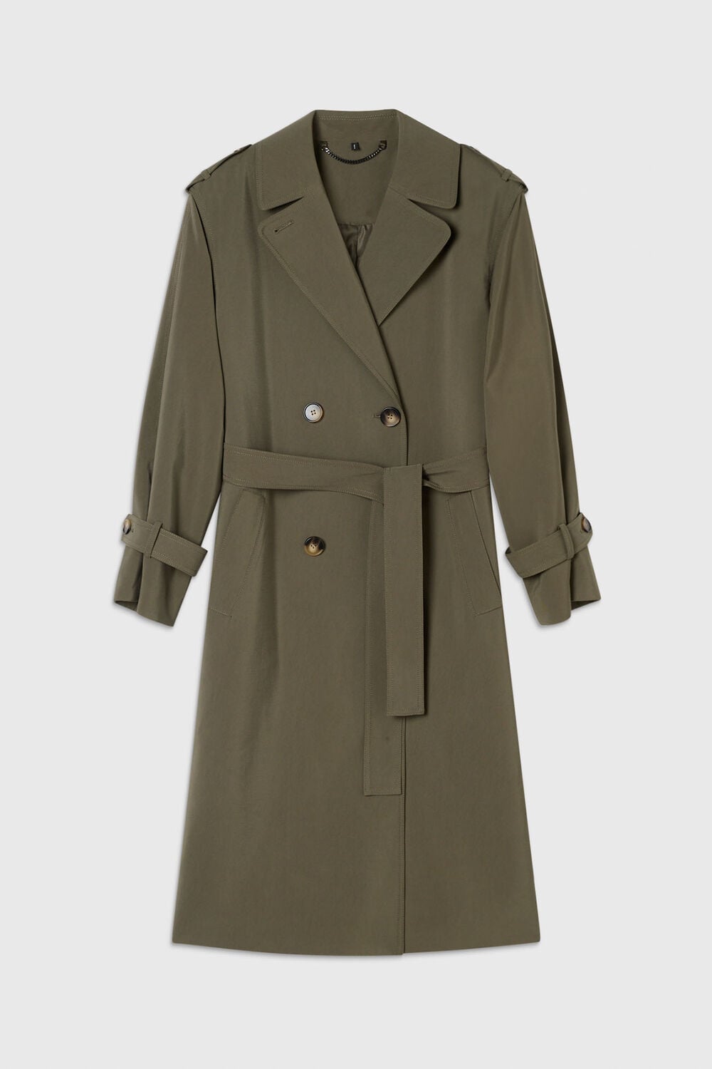 Khaki Riley Trench Coat
