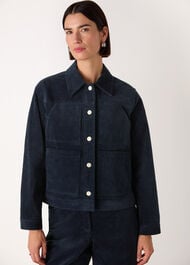 Casual Pocket Cord Jacket