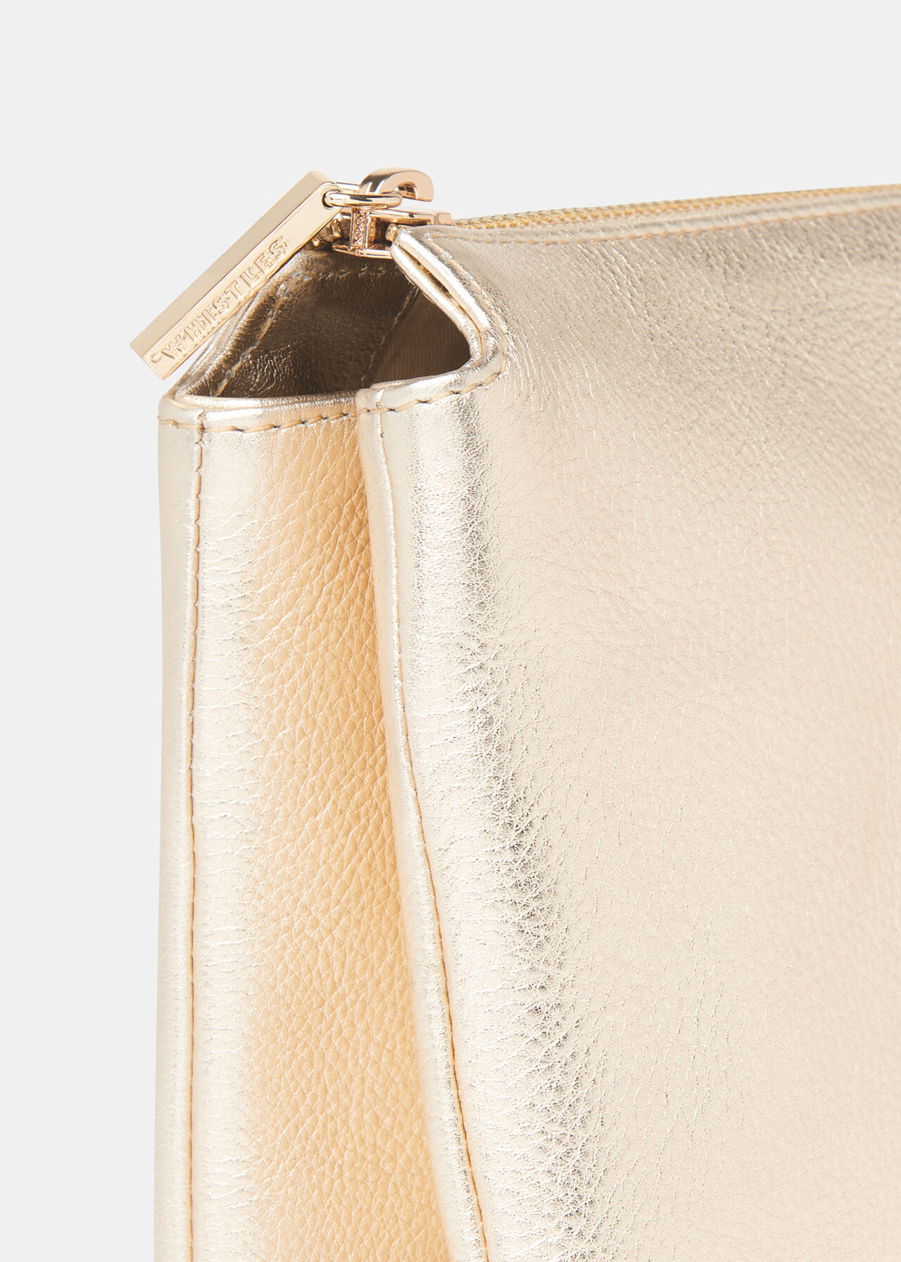 Gold/Multi Elita Double Pouch Clutch WHISTLES Whistles US