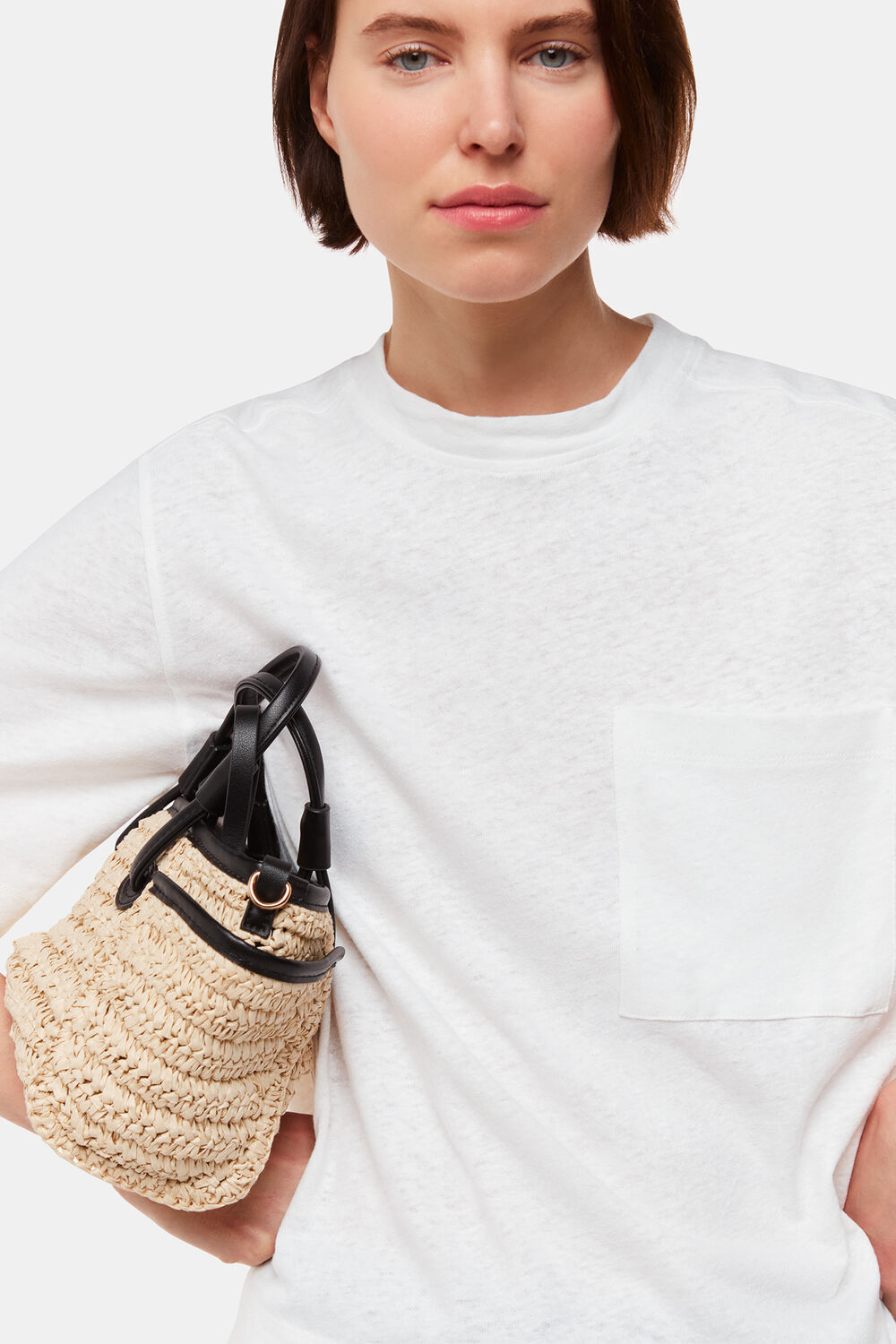 Linen Pocket Blend Tee