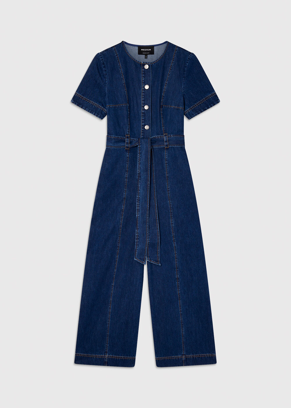 Button Down Jumpsuit