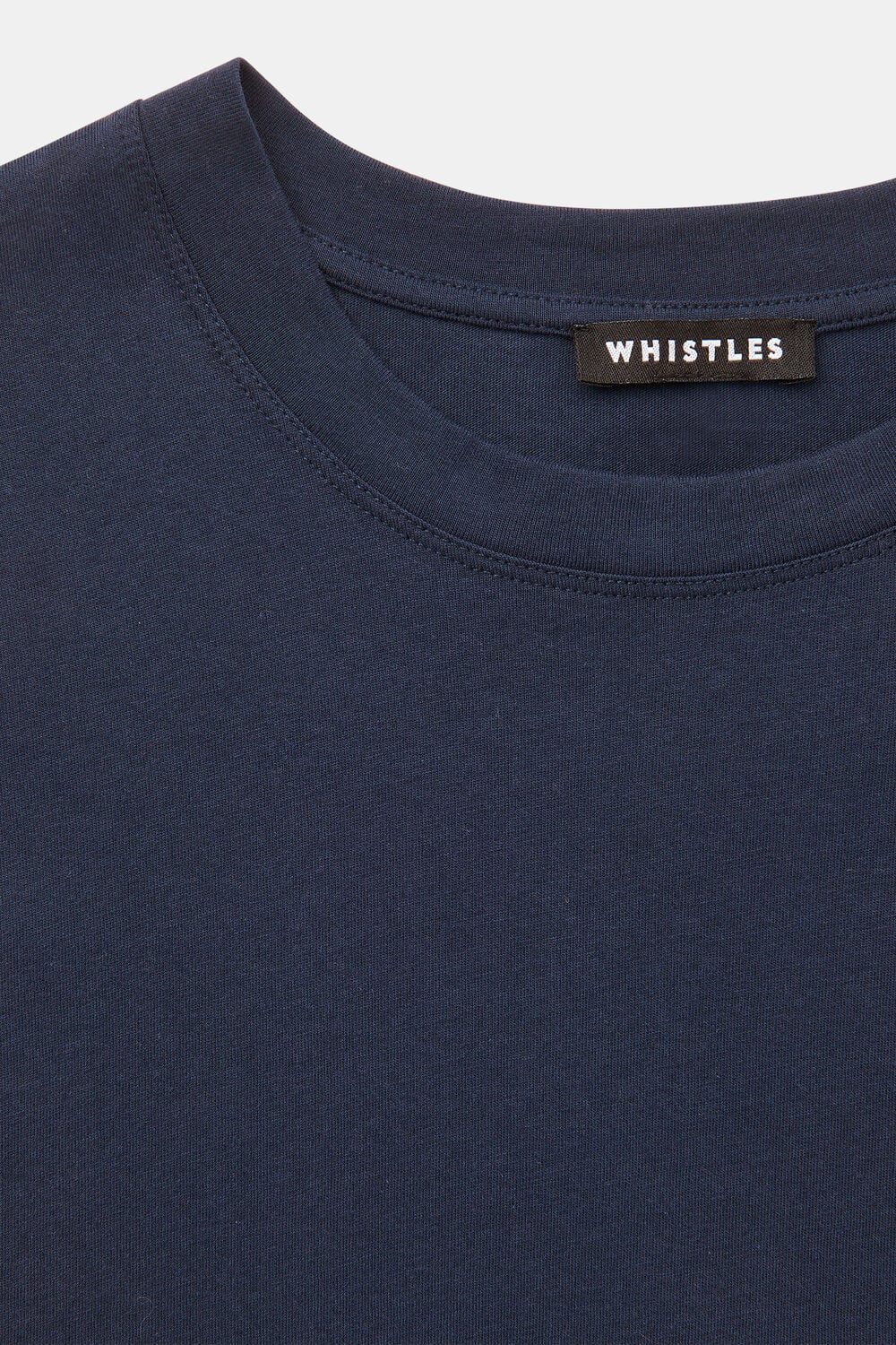 Navy Relaxed Long Sleeve Tee