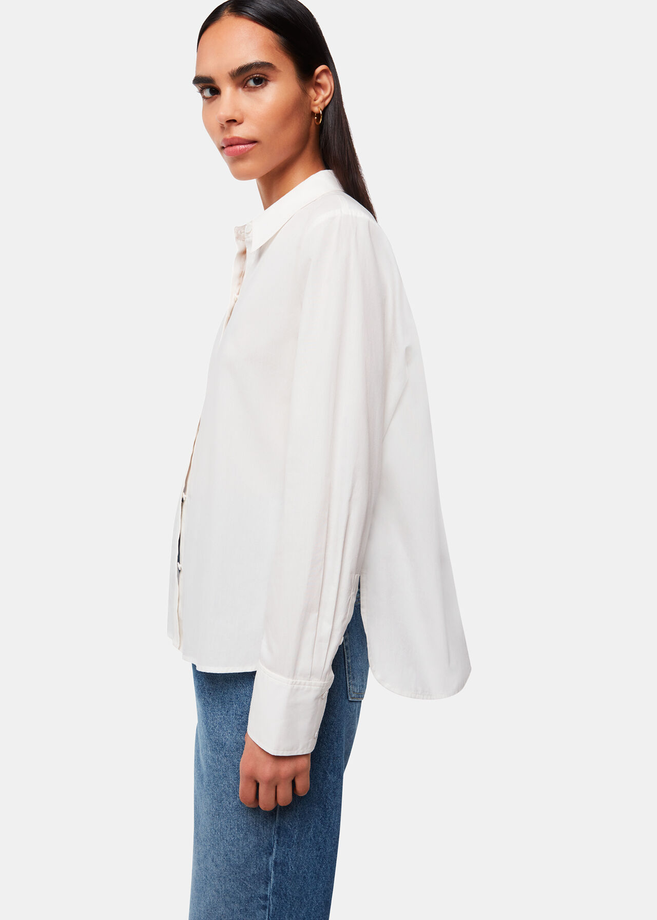 Boxy Cotton Shirt