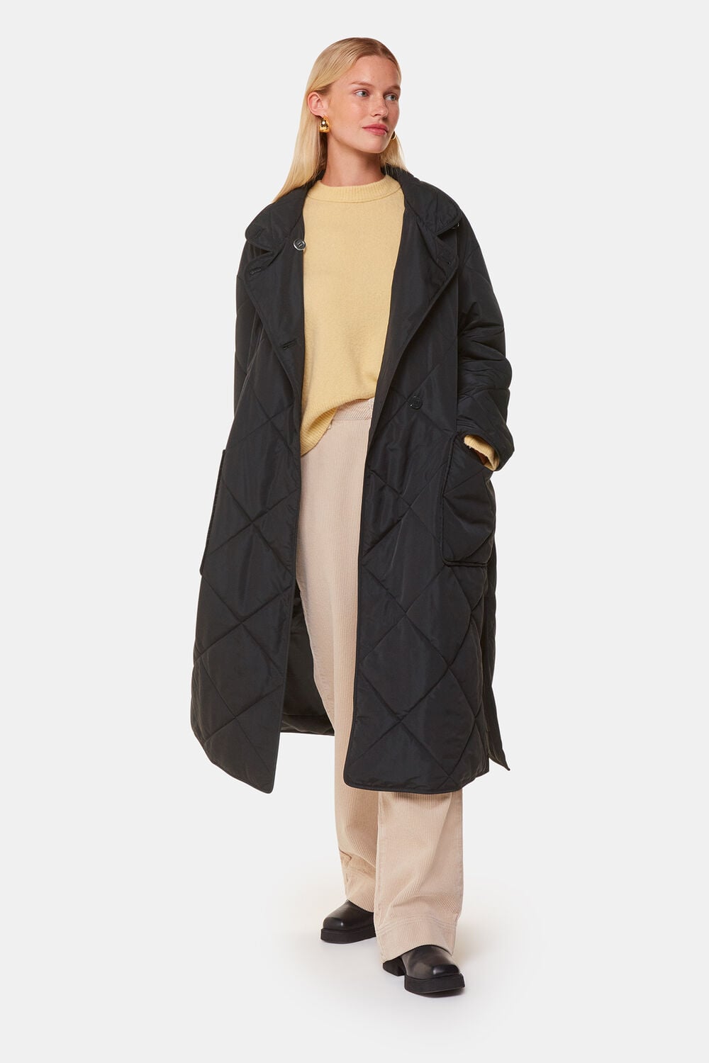 Alice Longline Quilted Coat
