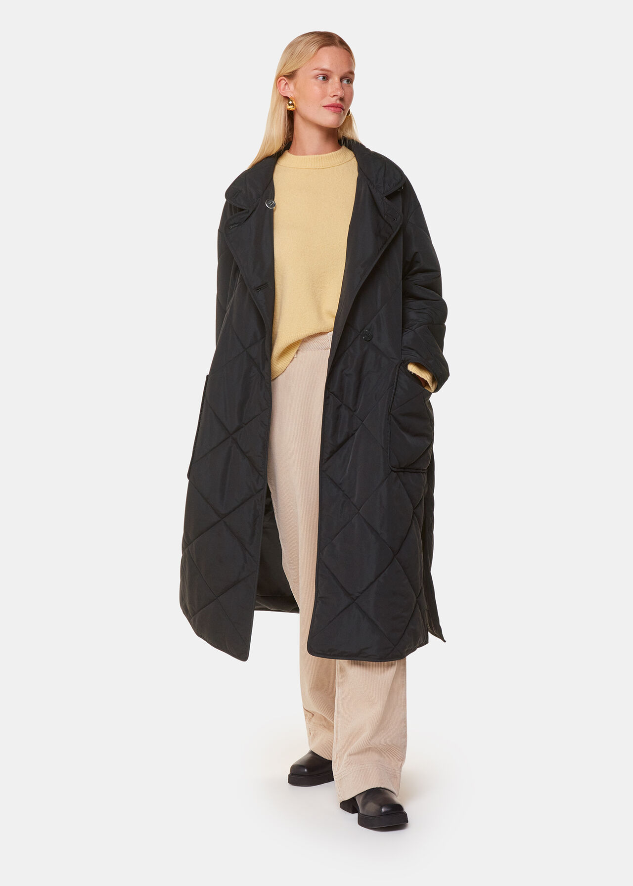 Alice Longline Quilted Coat
