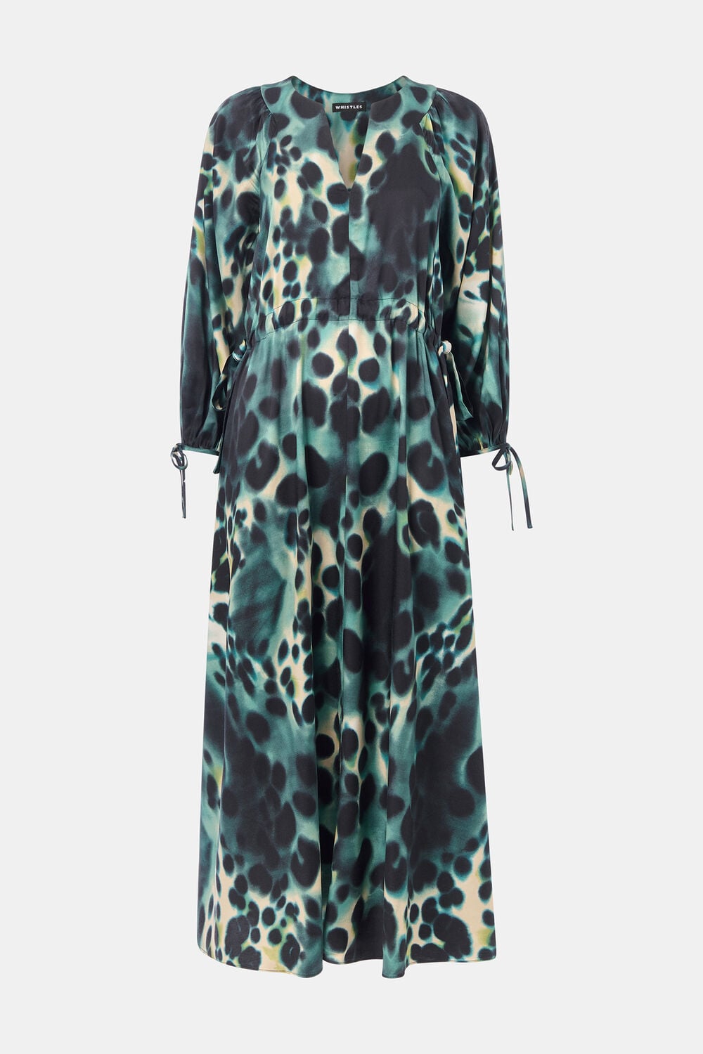 Misty Leopard Print Dress