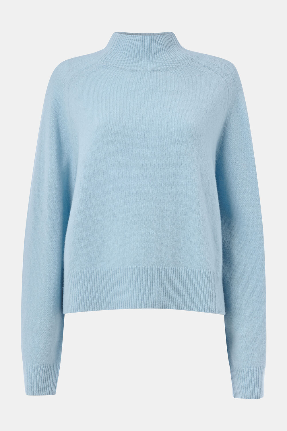 Funnel Neck Wool Knit